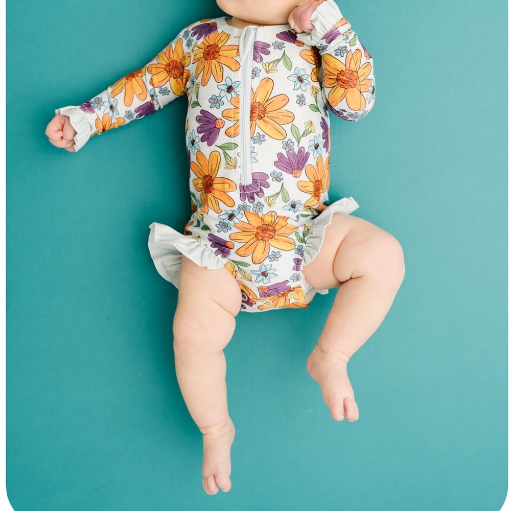 Little One Shop Baby Girl Floral One Piece Swimsuit